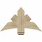 Ekena Millwork Davenport Rough Sawn Timber Gable Bracket, Douglas Fir, 36"W x 21"H x 4"D x 6"F, 14/12 Pitch GBW036X21X0406DAV00RDF - alternate 1